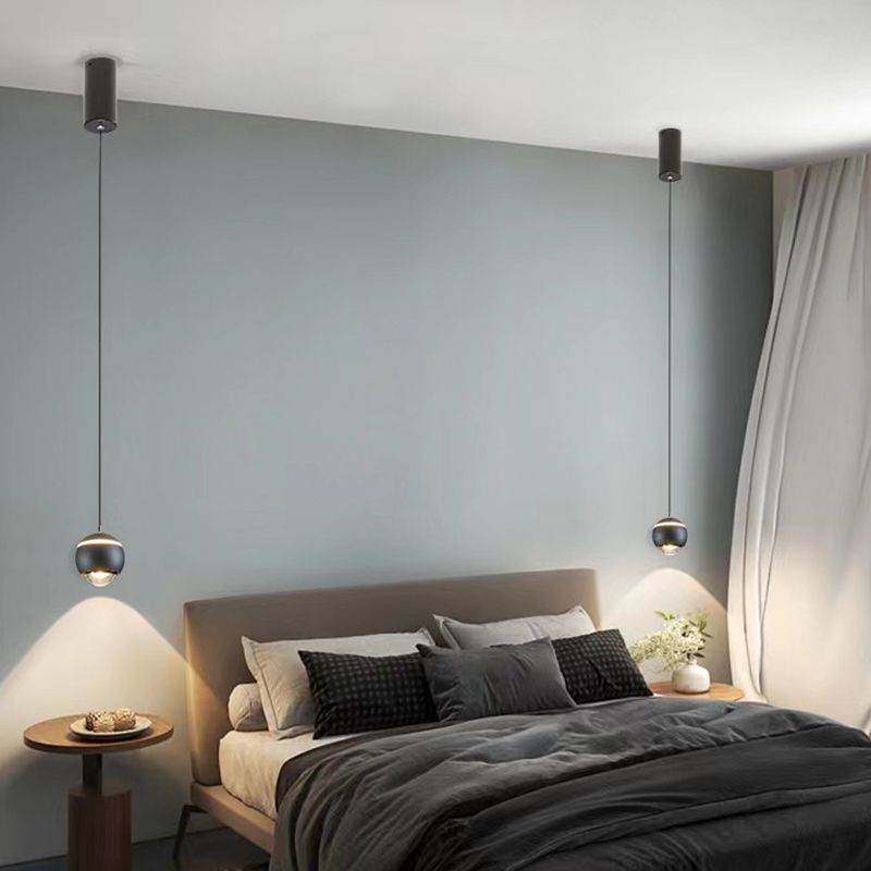 Adjustable Height Round LED Pendant Light